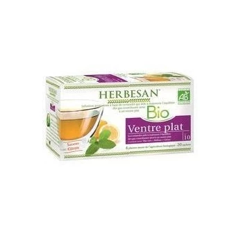 Infusion Bio Ventre Plat - 20 Sachets - Herbesan
