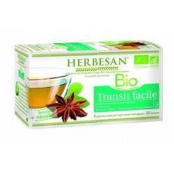 Infusion Transit Facile - 20 Sachets - Herbesan