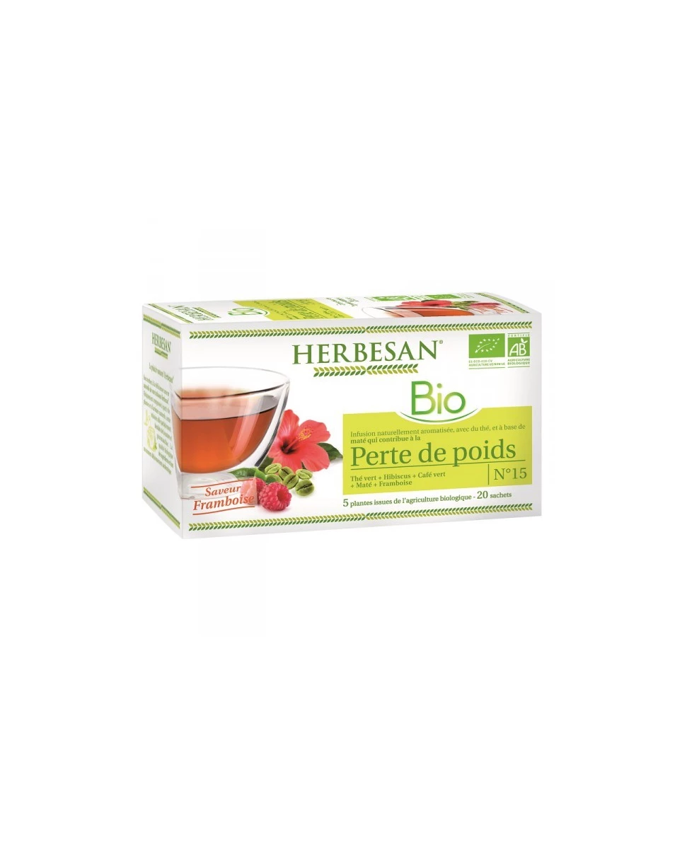 Infusion Perte de Poids - 20 Sachets - Herbesan