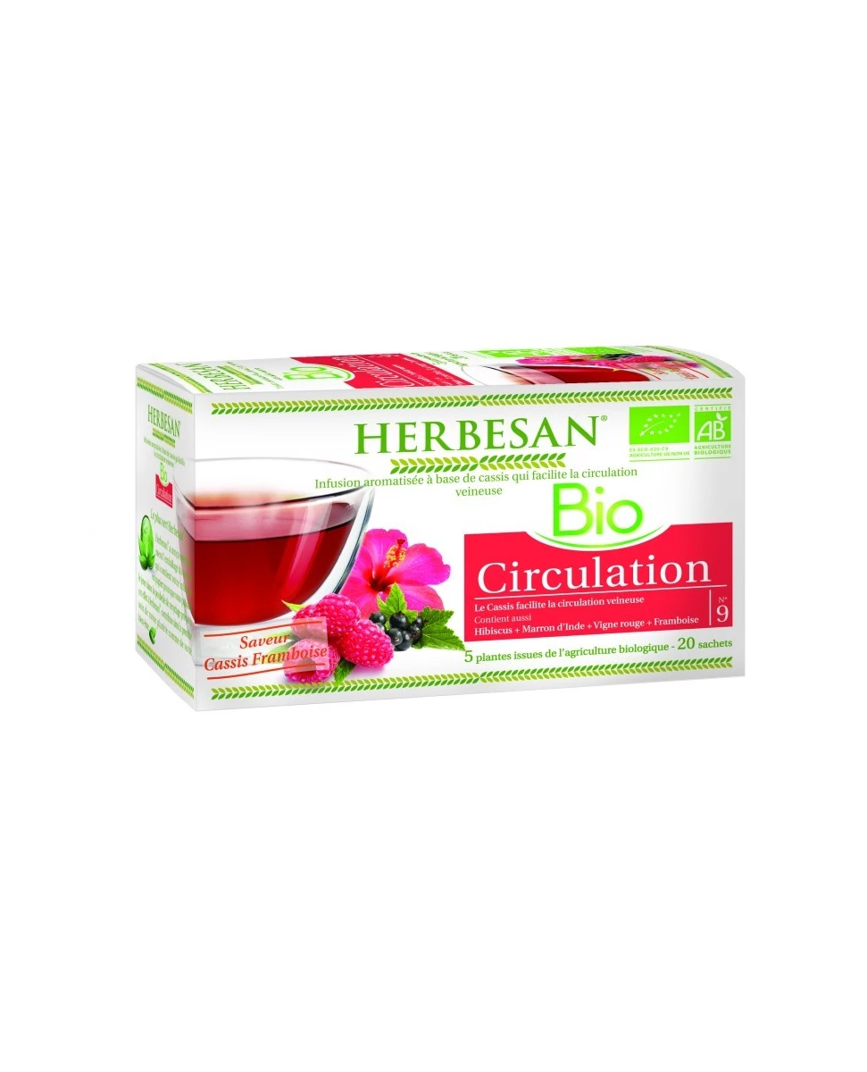 Infusion Circulation - 20 Sachets - Herbesan