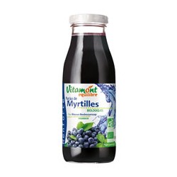 Pur Jus de Myrtille Bio 0.25L-Vitamont