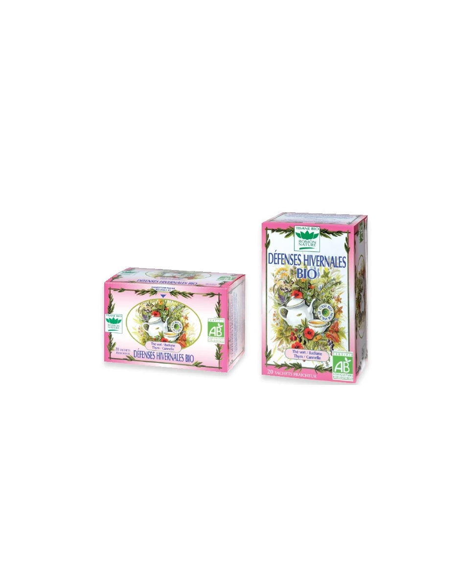Tisane Défenses Hivernales - 20 Sachets - Romon nature