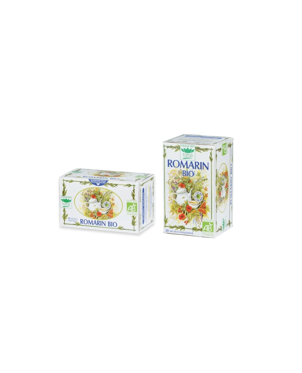 Tisane Bio Romarin - 20 Sachets - Romon nature