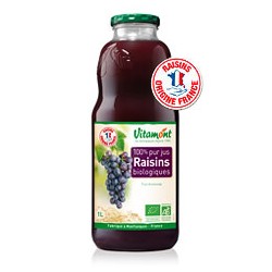 Jus de Raisin Bio 1L-Vitamont