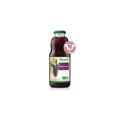 Jus de Raisin Bio 1L-Vitamont