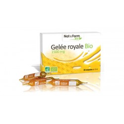 Gelée Royale Bio - 20 Ampoules - Nat & Form