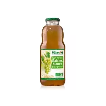 Jus de Raisins Blancs Bio 1L-Vitamont