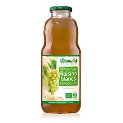 Jus de Raisins Blancs Bio 1L-Vitamont