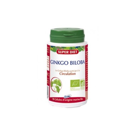 Ginkgo Biloba - 90 Gélules - SuperDiet