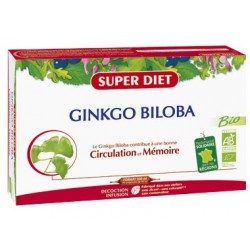 Ginkgo Biloba - Ampoules 15ml - SuperDiet