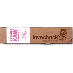 Barre de Chocolat Cru Goji/Orange - 40g - Lovechock
