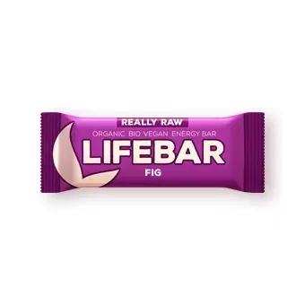 Lifebar Figue -Barre Énergétique - 47g - Lifefood