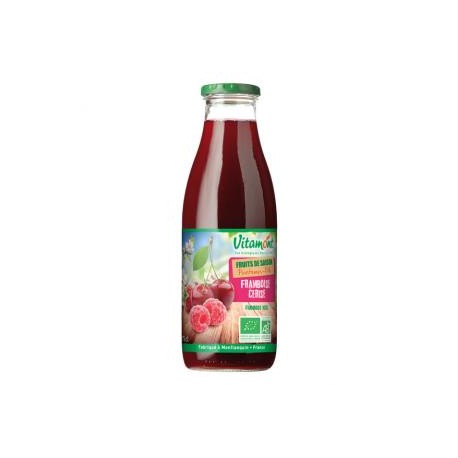 Cocktail Printemps Eté Framboise Cerise Bio 0.75L-Vitamont