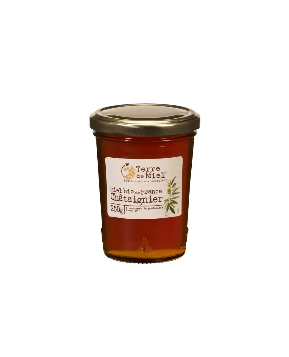 Miel Bio de France Châtaignier - 250g - Terre de Miel