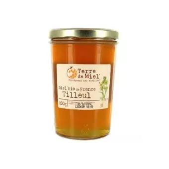 Miel Bio de France Tilleuil - 500g - Terre de Miel