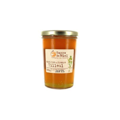 Miel Bio de France Tilleuil - 500g - Terre de Miel