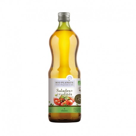 Salades + Crudités Mélange d'huiles vierges Bio - 1L - Bio Planète