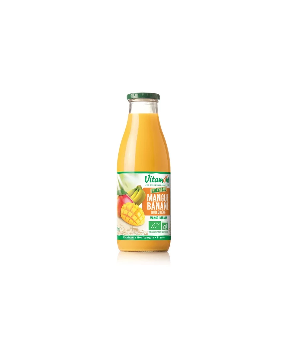 Cocktail Mangue Banane Bio 0.75L-Vitamont