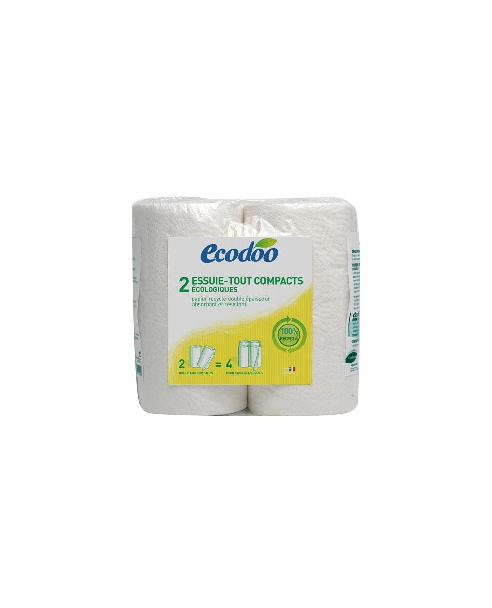 2 Essuie-Tout compacts écologiques - Ecodoo