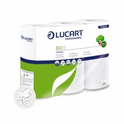 6 rouleaux Papier de toilette Eco - Lucart Professional