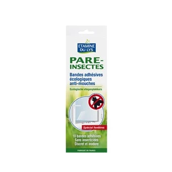 Bandes adhésives écologiques anti-mouches - Etamine du Lys - 10 bandes