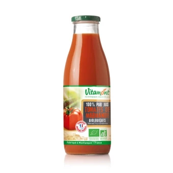 Jus de Tomate de Marmande Bio 0.75L-Vitamont