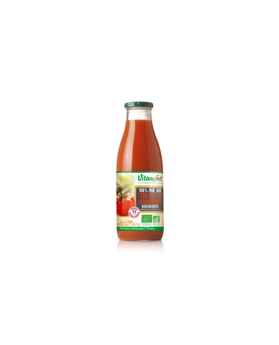 Jus de Tomate de Marmande Bio 0.75L-Vitamont