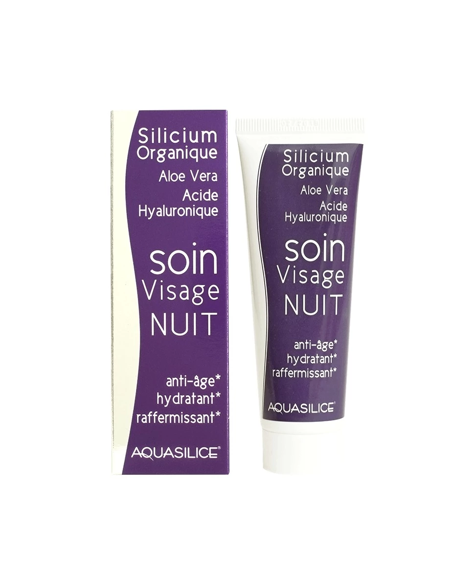 Soin Visage Nuit - Aquasilice - 50ml