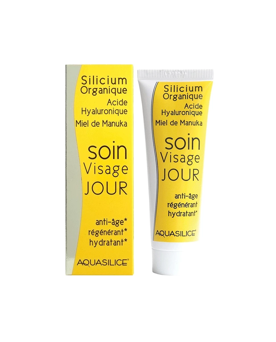 Soin Visage Jour Miel de Manuka - Aquasilice - 50ml