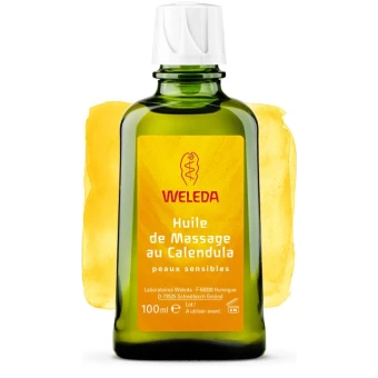 Huile de Massage au Calendula - 100ml - Weleda
