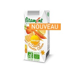 Pur jus 5 fruits bio - Les incontournables - Vitamont