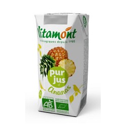 Jus d'Ananas Bio Tétra Pak 6x0.20L-Vitamont