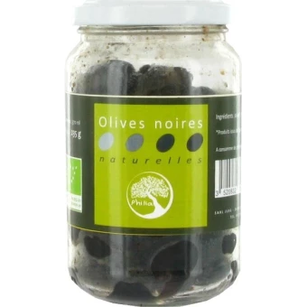 Olives Noires 125g-Philia
