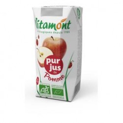 Jus de Pomme Bio Tétra Pak 6x0.20L-Vitamont