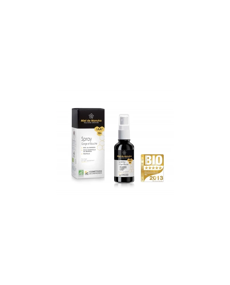 Spray Gorge et Bouche IAA 10+ - Comptoirs et Compagnies - 25ml
