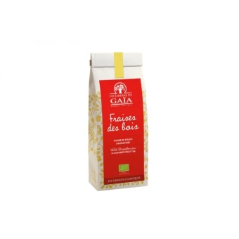 Fraises Des Bois Tisane de Fruits 100g-Les Jardins de Gaia