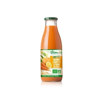 Cocktail Orange Carotte Citron Bio 0.75L-Vitamont