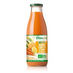 Cocktail Orange Carotte Citron Bio 0.75L-Vitamont