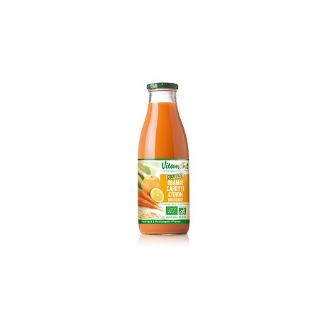 Cocktail Orange Carotte Citron Bio 0.75L-Vitamont