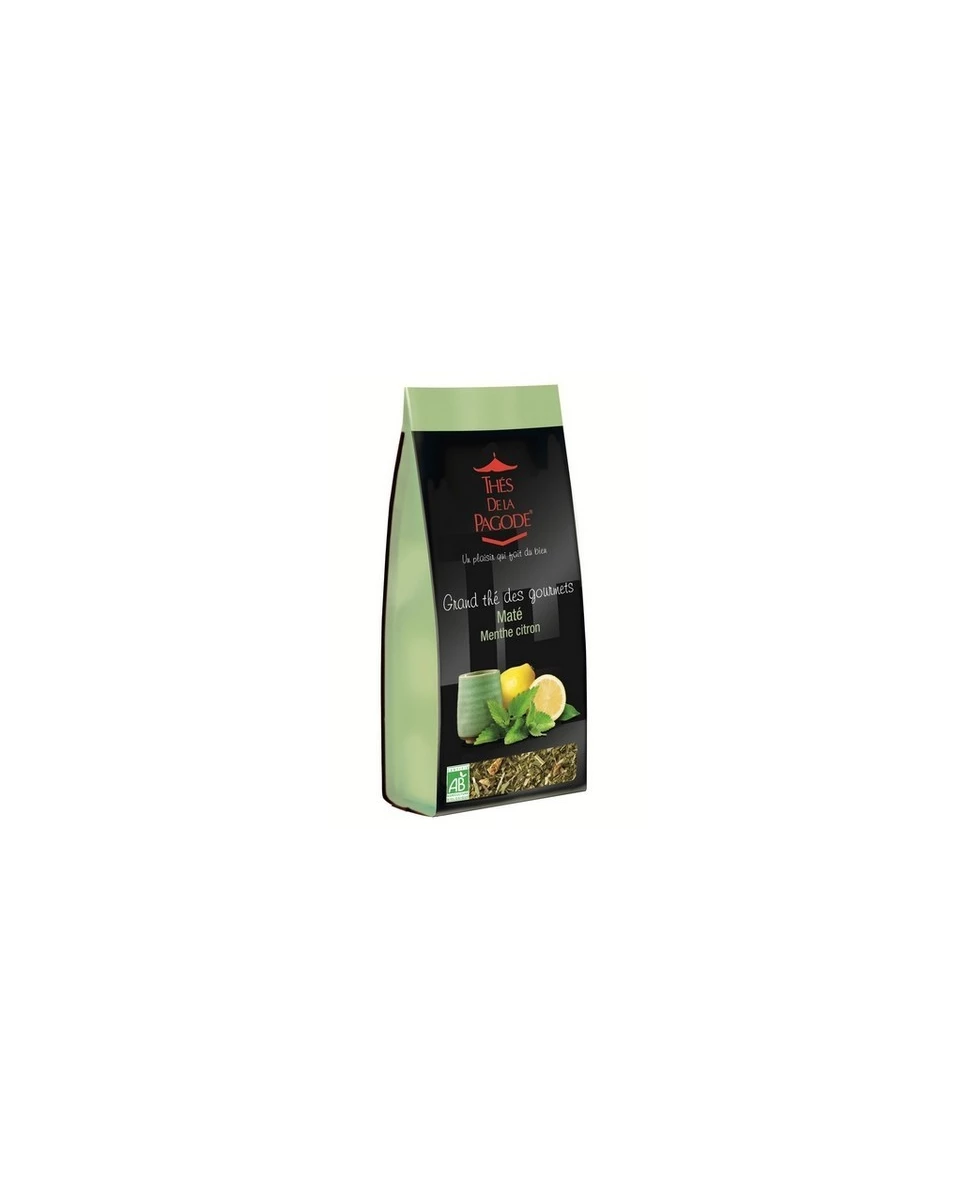 Maté Menthe Citron - Thés de la Pagode - 110g