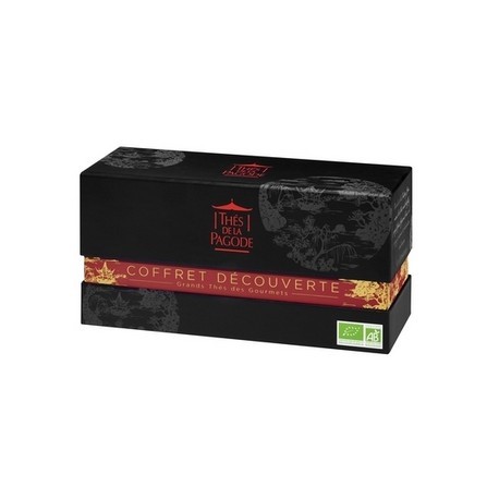 Coffret Découverte "Chine Impériale" - Thés de la Pagode - 6x5 Sachets