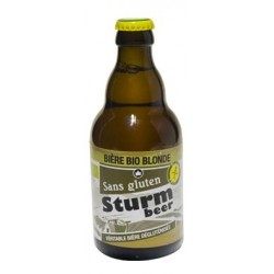 Sturm Bière Bio Blonde sans Gluten - 33cl - Sturmfrance