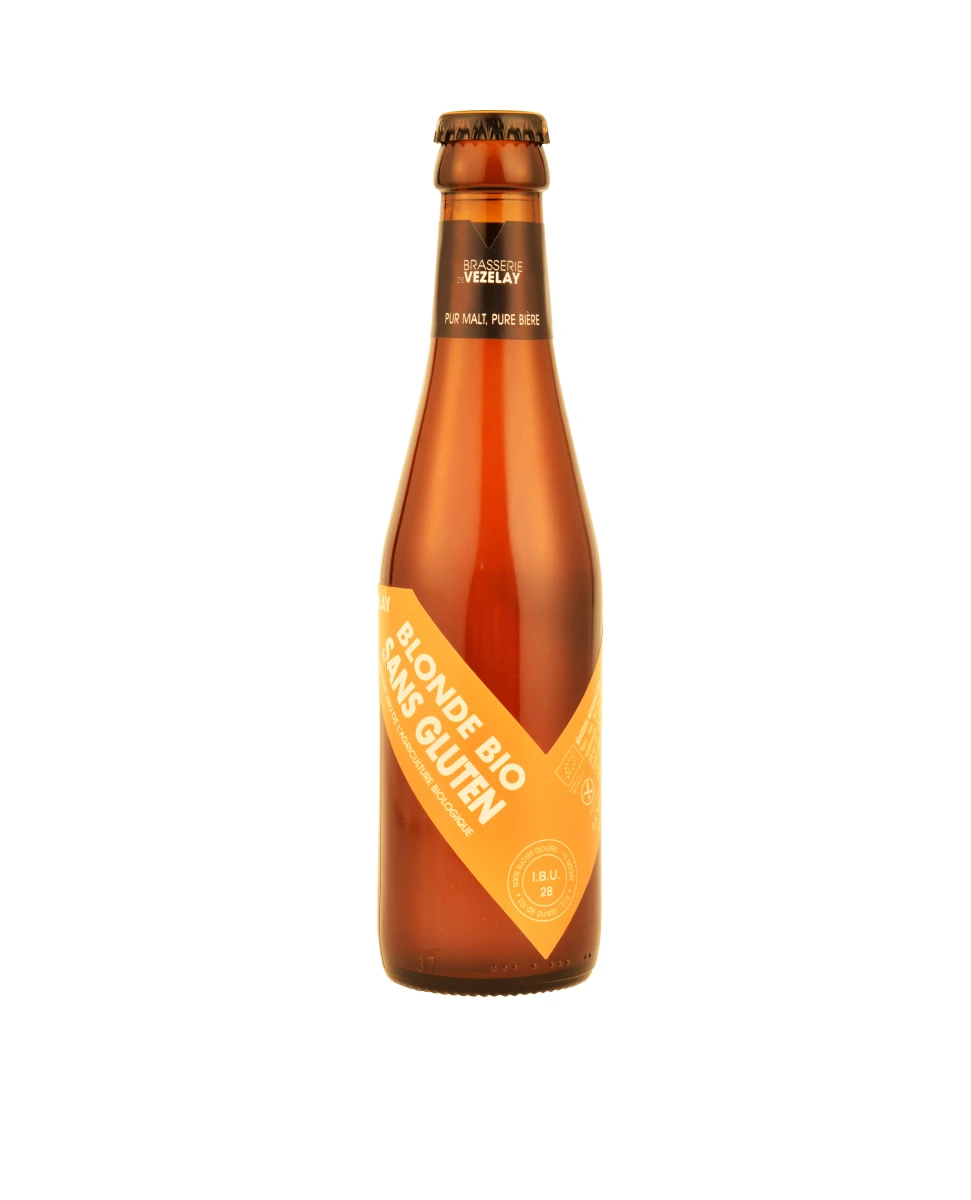 Bière Blonde Bio Sans Gluten - 250ml - Brasserie de Vezelay