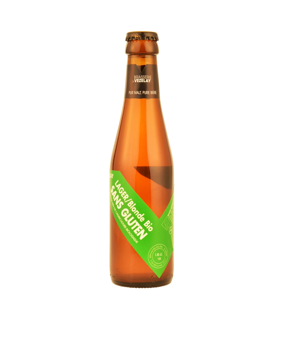 Bière Lager/Blonde Bio Sans Gluten - 250ml - Brasserie de Vezelay