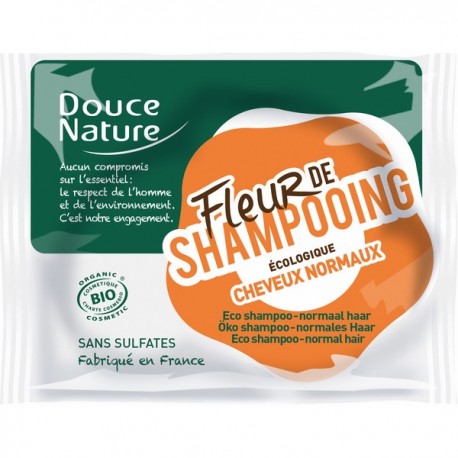 Fleur de Shampooing Cheveux Normaux 85g-Douce Nature