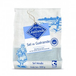 Sel de Guérande Moulu - 500g - Le Paludier de Guérande