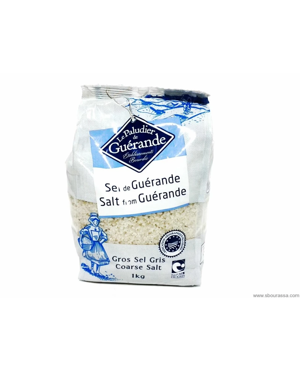 Gros Sel Gris de Guérande - 1kg - Le Paludier de Guérande