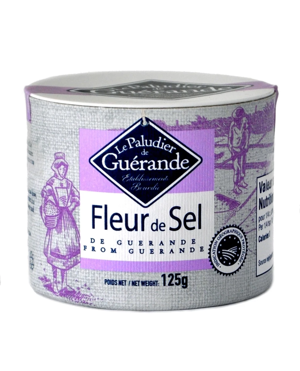 Fleur de Sel de Guérande IGP - 125g - Le Paludier de Guérande