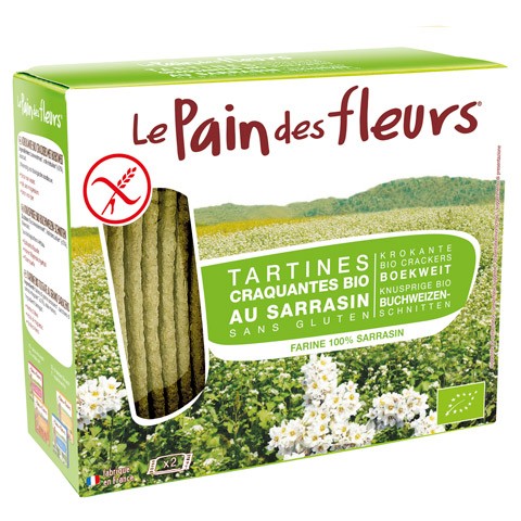 Le Pain des Fleurs Tartines Craquantes Multi-céréales Bio 150g