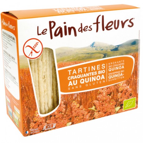 Tartines Craquantes Bio Quinoa 150g-Le Pain des Fleurs